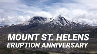 Mount St. Helens Eruption Anniversary at Johnston Ridge Observatory @catherinehansel