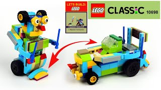 Lego 10698 Robot MOC 👍 Transformer Robot from Tractor🚜 How to build LEGO Classic 💰💲 Save Money 💰 screenshot 4