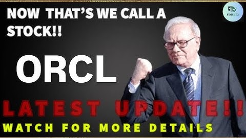 Why Is Oracle Stock Falling, and is it a Buying Opportunity? | ORCL Stock Analysis