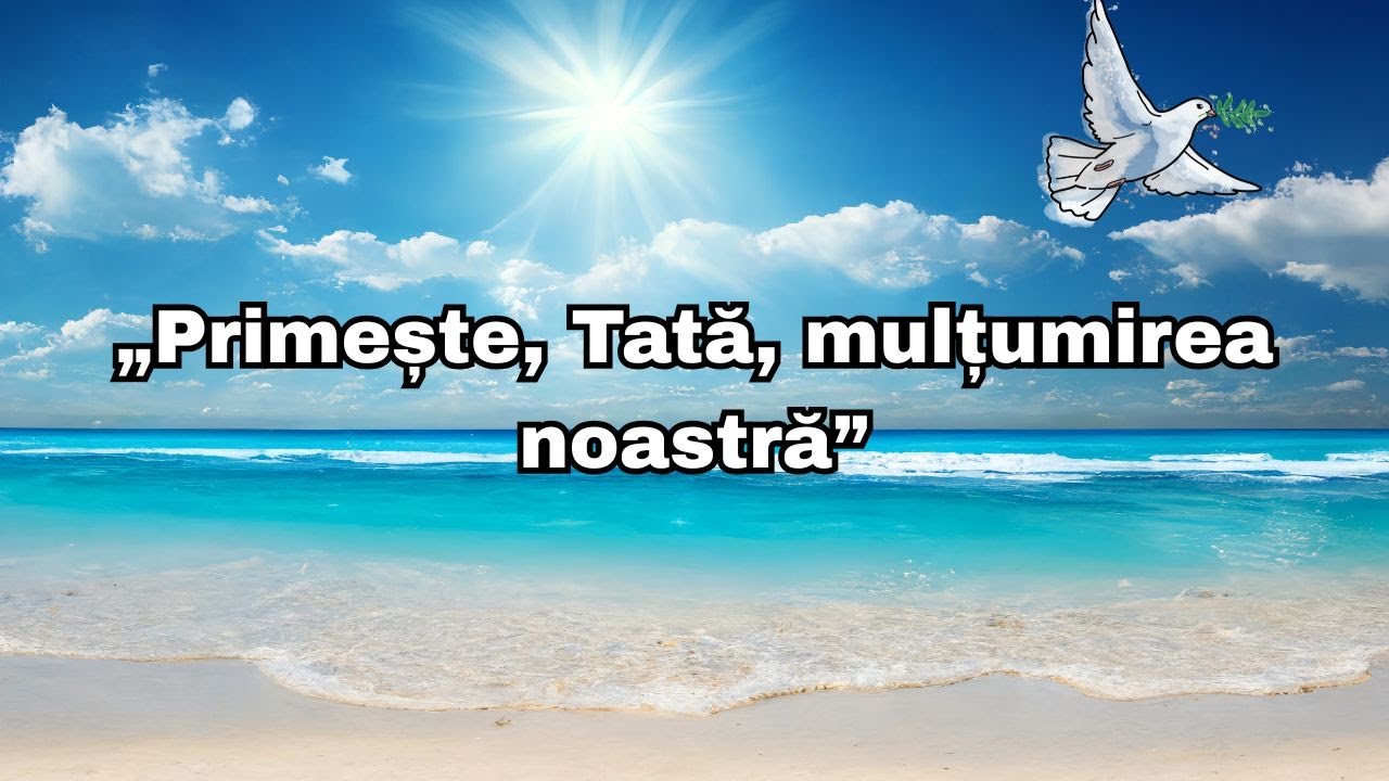 🙏Iosiv🙏 Primește, Tată, Mulțumirea Noastră  Cântare de Laudă și Închinare ✨