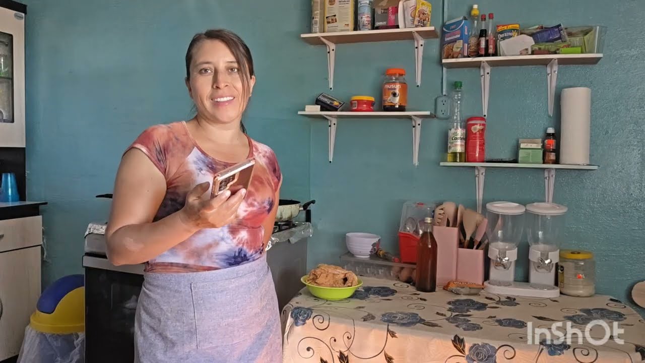 🟢🤤Después de molestar a yeslin prepare este rico pollo 🐔 dorado vean como me quedo 🤗