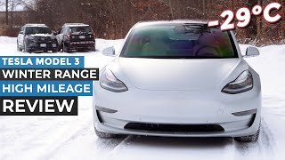 Tesla Model 3 High Mileage Winter Performance Review!