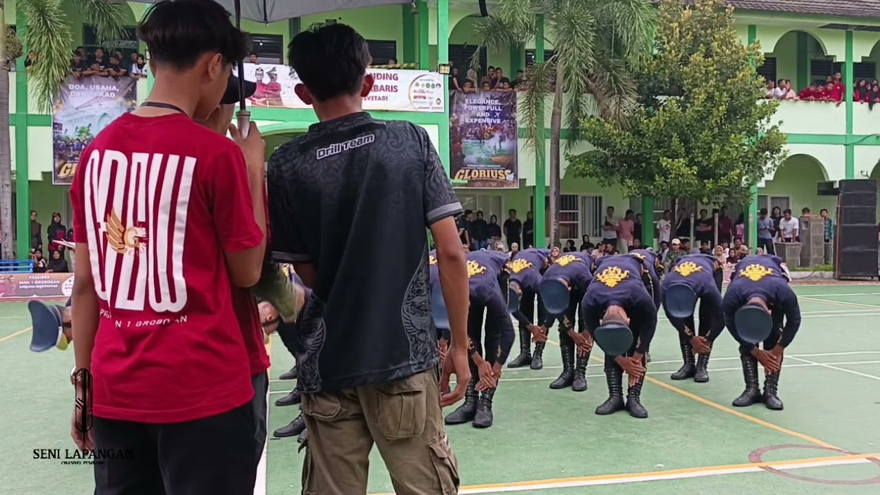 PASKIBRA SMK N 1 TENGARAN dalam LKBB GLORIUSS 2025 MAN 1 GROBOGAN 2025