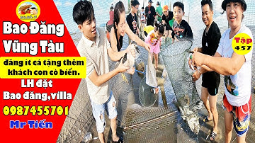 dịch vụ bao đăng bắt cá Vũng Tàu: Du khách bắt cá, bắt cò biển
