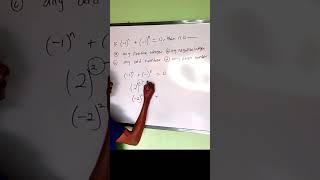 Explanation on Power rule of Numbers. #maths #education #exponents #mathematics
