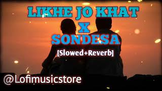 Likhe Jo Khat X Sandesa (Slowed+Reverb) | Prod. By Rosh Blazze | Latest Punjabi Mashup (2023) Resimi