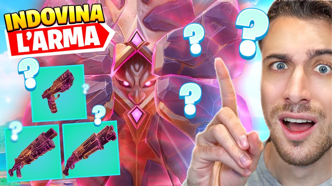 Se NON INDOVINO le Armi ESOTICHE della Guglia *QUITTO*! Stagione Super Fortnite ITA!