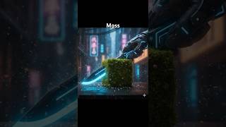 🟢Cutting Moss?🟢🌱ASMR #shorts #virusshorts #satisfying #cyberbutter