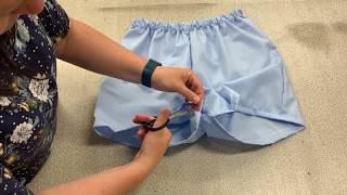 How to sew a pair of shorts
