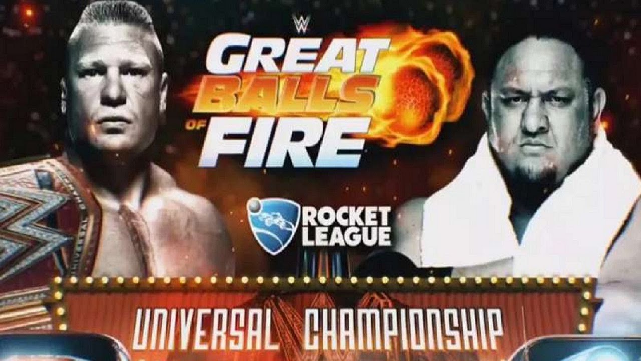 Samoa Joe VS Brock Lesnar - Great Balls of Fire 2017 (wwe universal championship) camera iphone 8 plus apk