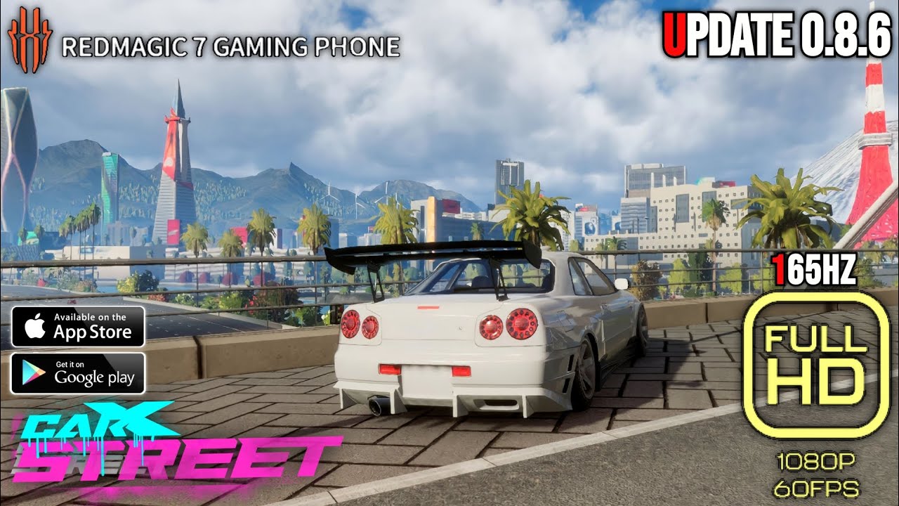 CarX Street - Nissan GT-R R34 Max Graphics Setting 1080P 60Fps 165Hz ...