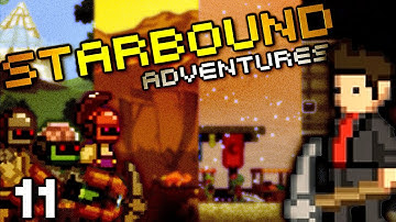 The Crappy Band Episode (StarBound w/ Seananners, Mr Sark, and Chilled - Part 11)
