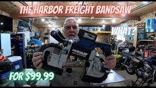 The Harbor Freight Bandsaw $99 Does it work? Watch and learn