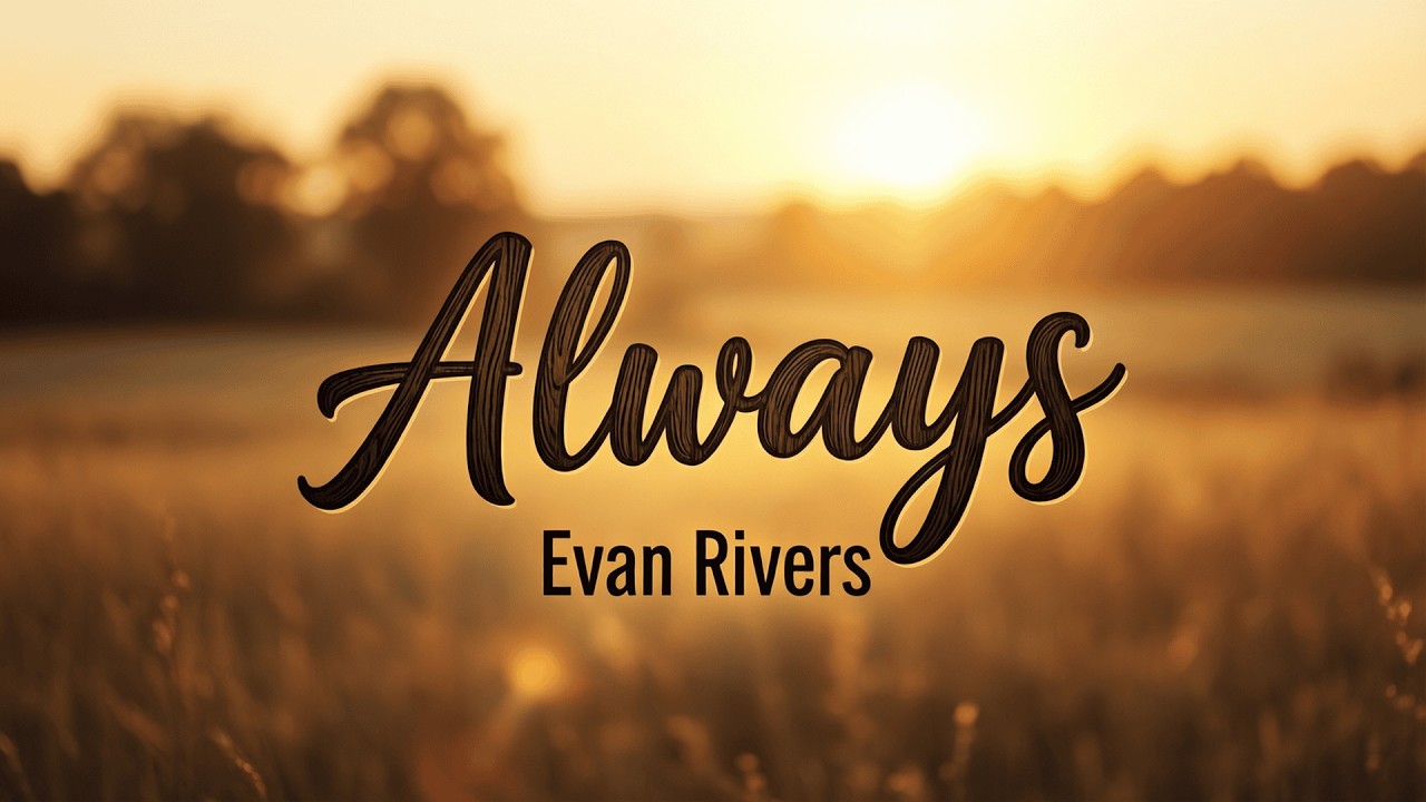 Evan Rivers - Always (Official Lyric Video) 💖 | Pop Music 2026 | #Hope #easygoing