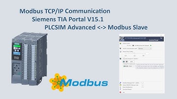 TIA V15.1 Modbus TCP/IP Communication with PLCSIM