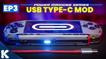 PSP USB TYPE-C MOD PD + Data Transfer | Power Maxxing EP3
