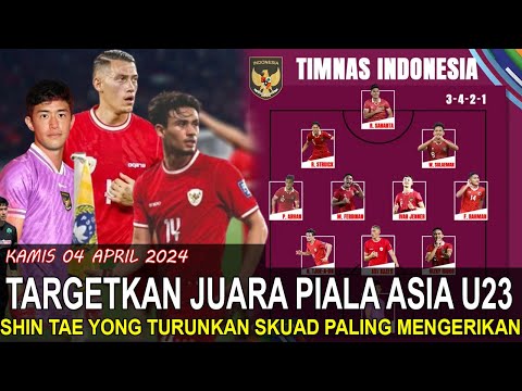 TIMNAS U23 RASA SENIOR !! STY TURUNKAN SKUAD MENGERIKAN DI PIALA ASIA 2024