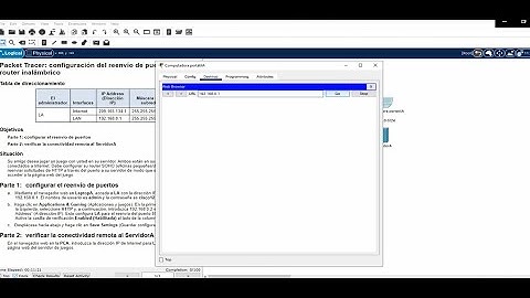 9.2.4.4 Packet Tracer - Configuring Port Forwarding on a Wireless Router