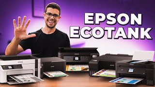 TOP 5 MELHORES IMPRESSORAS CUSTO-BENEFÍCIO EM 2024! (Epson Ecotank)