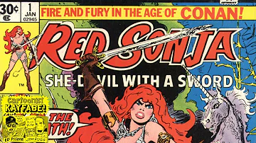 Red Sonja! The Comic FRANK THORNE Was BORN To Make!