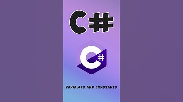 Variables and Constants in C#: Explained