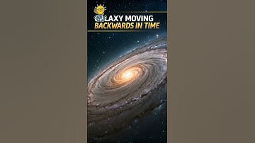 Scientists Discover Galaxy Moving BACKWARDS in Time (Not Clickbait) #shorts #youtubeshorts #ytshorts