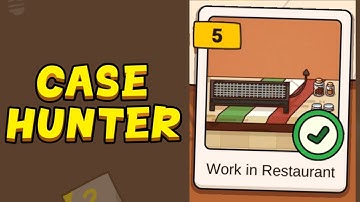 Case Hunter - Can you solve it? - Level 5 (Work in Restaurant)