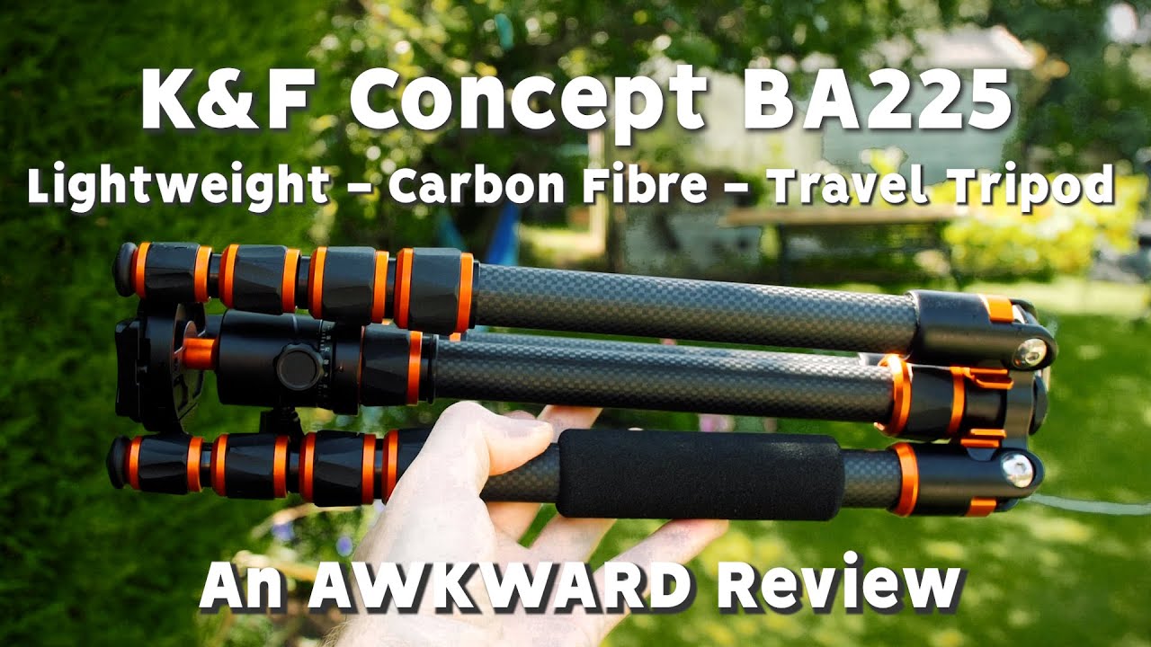 K&F Concept BA225 Lightweight Carbon Fiber Camera Tripod for Canon Nikon  Sony SLR DSLR - K&F Concept