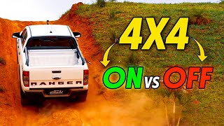 TRAÇÃO 4X4 FAZ DIFERENÇA MESMO? Testamos numa ladeira que o seu Uno não faria - E se? #27