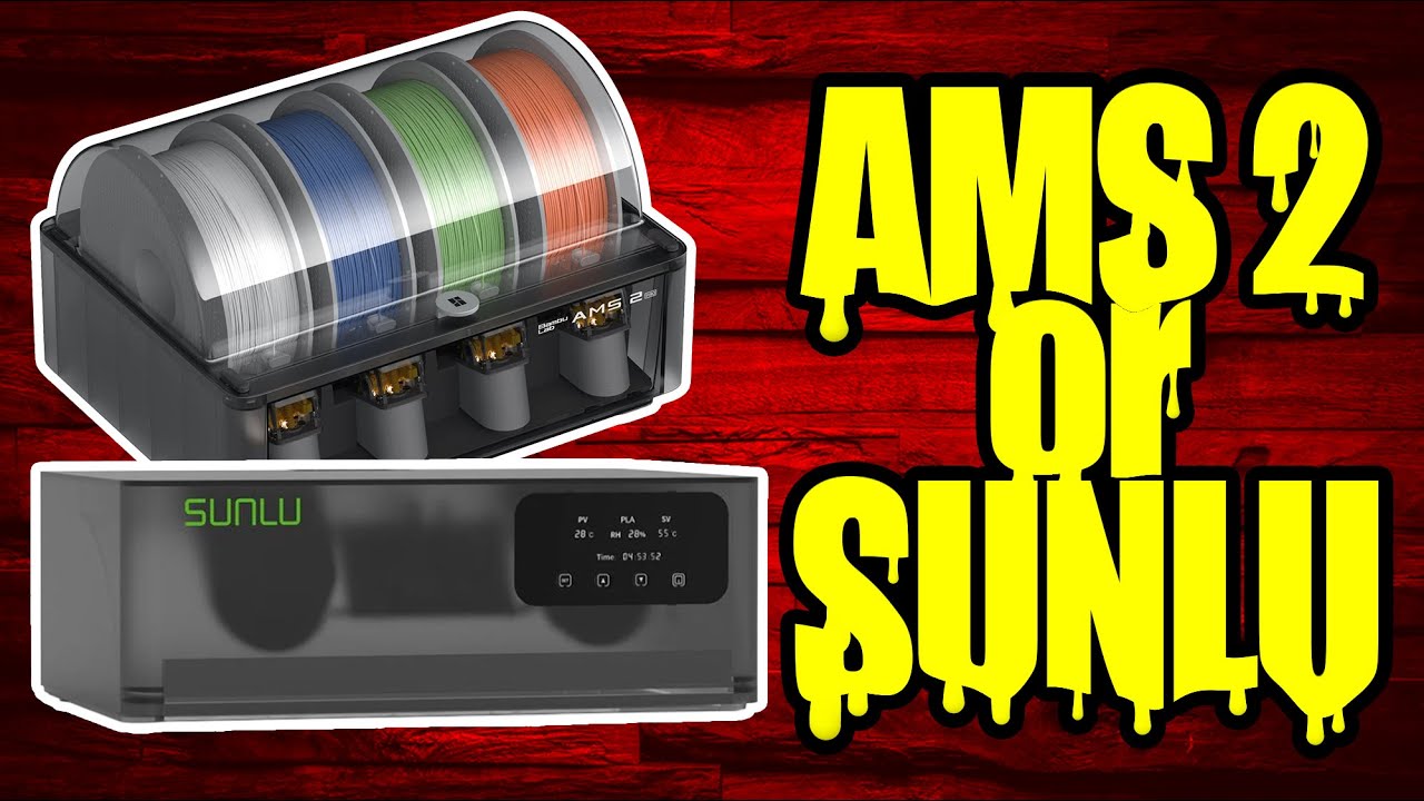 Проблемы с влажностью. Как их устранить? - AMS 2 Pro или Sunlu AMS Heater?