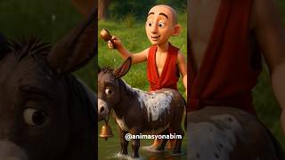 Keloğlan Ile Cankız Hey Güzeller Cümlenize Kırgınım. 3D Pixer Stilinde.