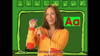 Signing Time! - ABC Signs from Part 1 - A, B, C, D!