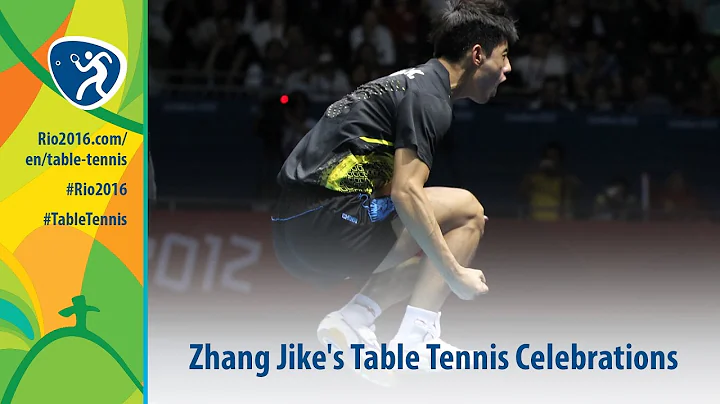 Zhang Jike's Table Tennis Celebrations