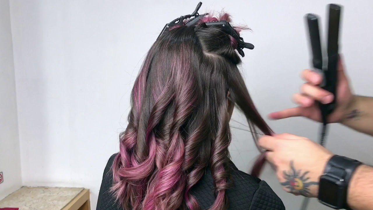 Como fazer babyliss com chapinha.