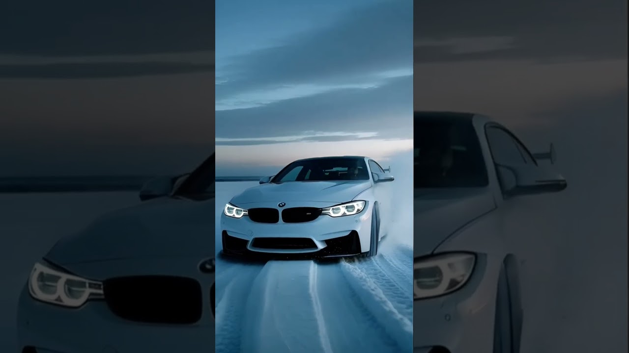 "Watch till the END! ❄️➡️🔥 The M4's winter transformation."   