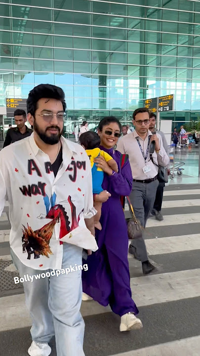 Sachet Tandon with parampara Tandon snapped ❤️❤️at Delhi airport 📸 #sachetparampara #singer #trend