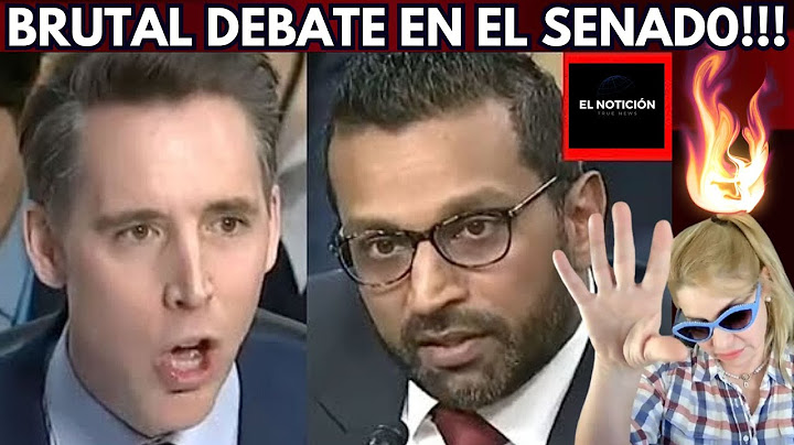 🔴'Nunca pensé que esto sucedería en los Estados Unidos de América': Hawley cuestiona a Kash Patel🔥😱