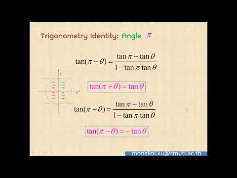 Trigonometry ep.3   Trigonometry  Formula  Inverse Trigonometric Functions # สูตรตรีโกณมิติ
