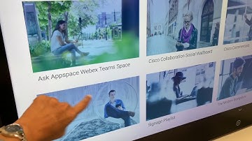 AppSpace Digital Signage on Cisco Webex Board