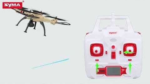 SYMA X8HW  Tutorial