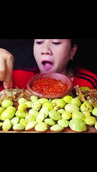 Jengkol muda sambel ‼️ #mukbang #mukbangsambelpete