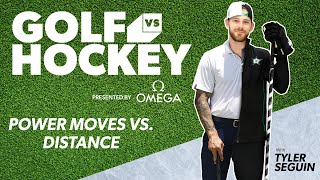 Hockey vs. Golf feat. Tyler Seguin: Power Moves vs. Distance | GolfPass | Golf Channel