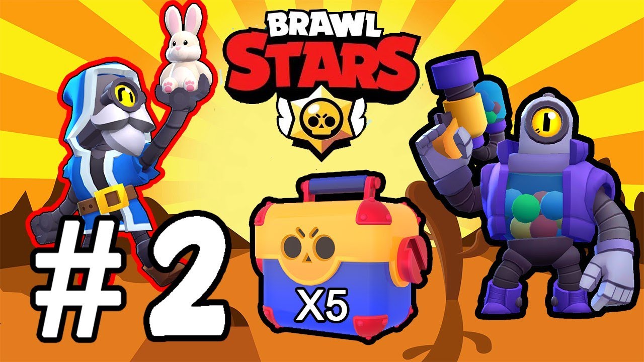 Opening Boxes Brawl Stars 2 New Characters New 2021 ...