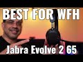 Work  or School From Home?  The Best On Ear Headphones Jabra Evolve2 65 UC Call and Audio Tests