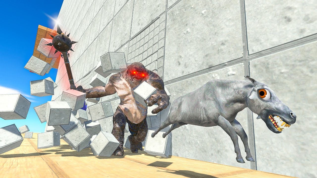 BE FAST and ESCAPE from EVIL MONSTERS  - Animal Revolt Battle Simulator