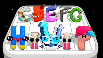 N To Z Unlock Merge Alphabet LORE Run Sessions 2 Part 3 ⭐⭐⭐ abcdefghpqrstuvwxyz