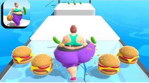 Fit 2 Fat Walkthrough Gameplay All Levels || Android iOS #Dakoi