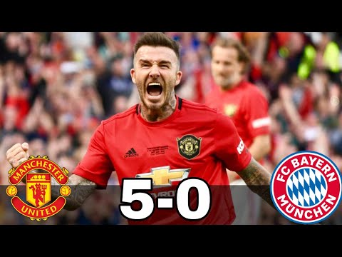 Manchester United '99 vs Bayern Munich Legends 5-0 All Goals & Highlights •HD