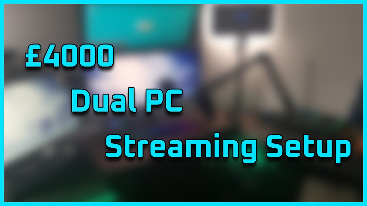 $4,000 DUAL PC STREAMING SETUP TOUR 2021