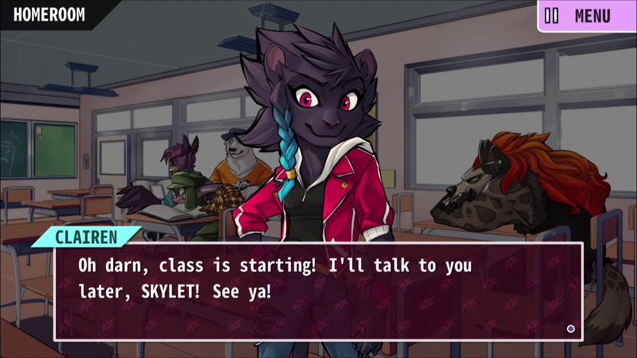 (AETHER) furry dating game 1 Absa or Clairen - YouTube